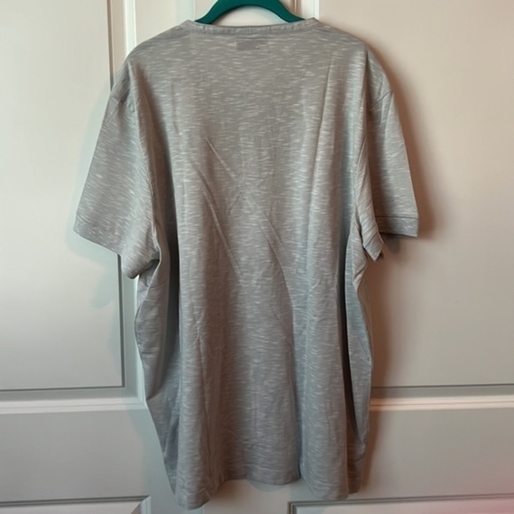 NWT ALFANI Solid Henley Mens 2XL Bright White - Picture 5 of 8